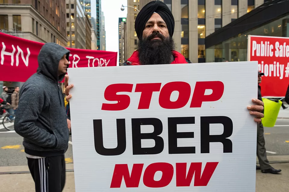 Uber Protest